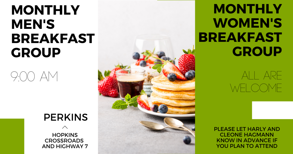 Men's and Women's Breakfast Groups | Minnetonka United Methodist Church