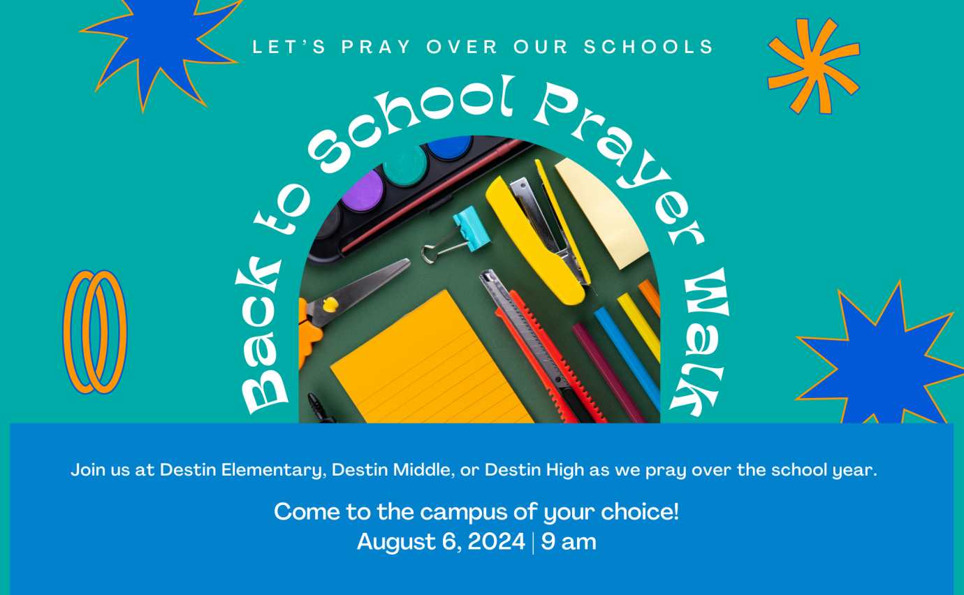 Back to School Prayer Walk