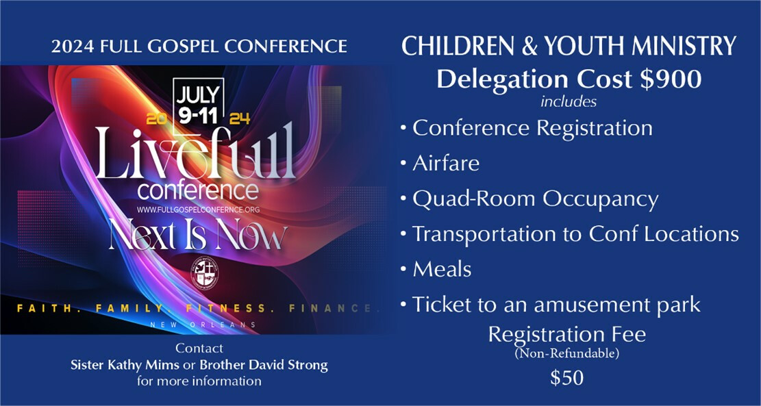  Full Gospel Baptist Church International Conference in New Orleans