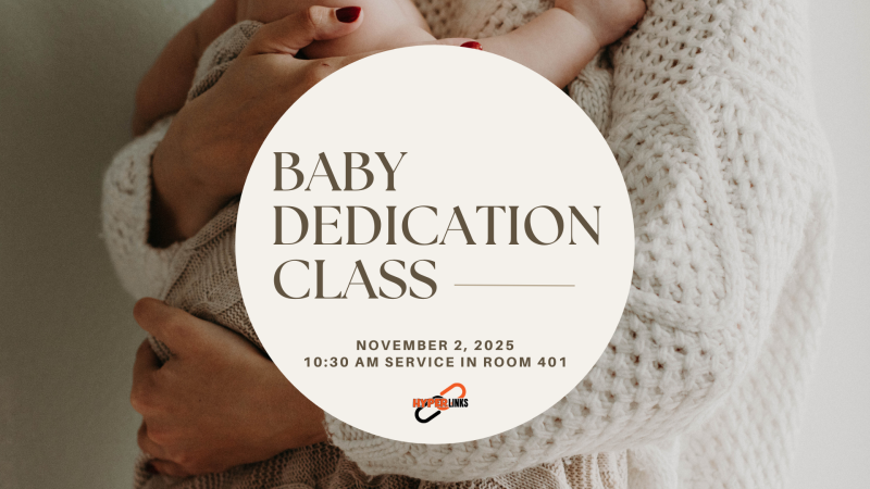 Baby Dedication Class
