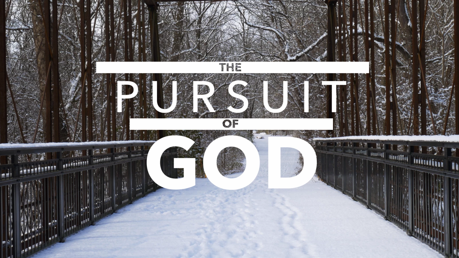 The Pursuit of God