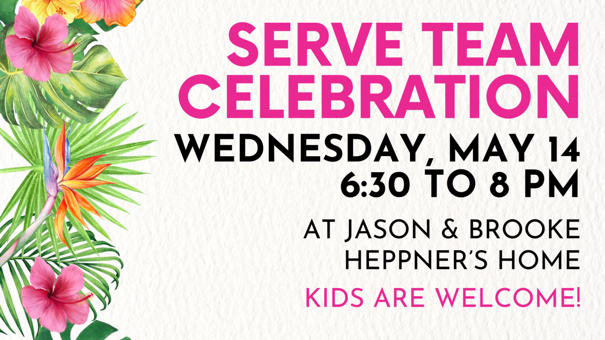 Serve Team Celebration