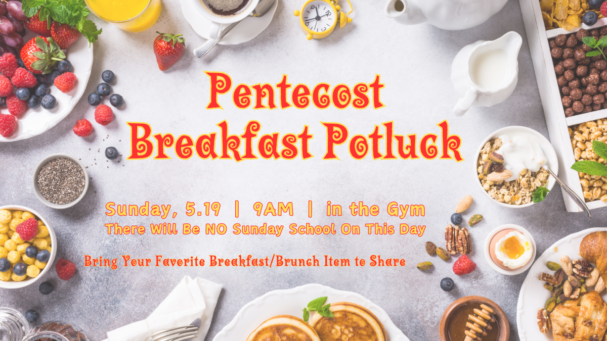 Pentecost Breakfast Potluck