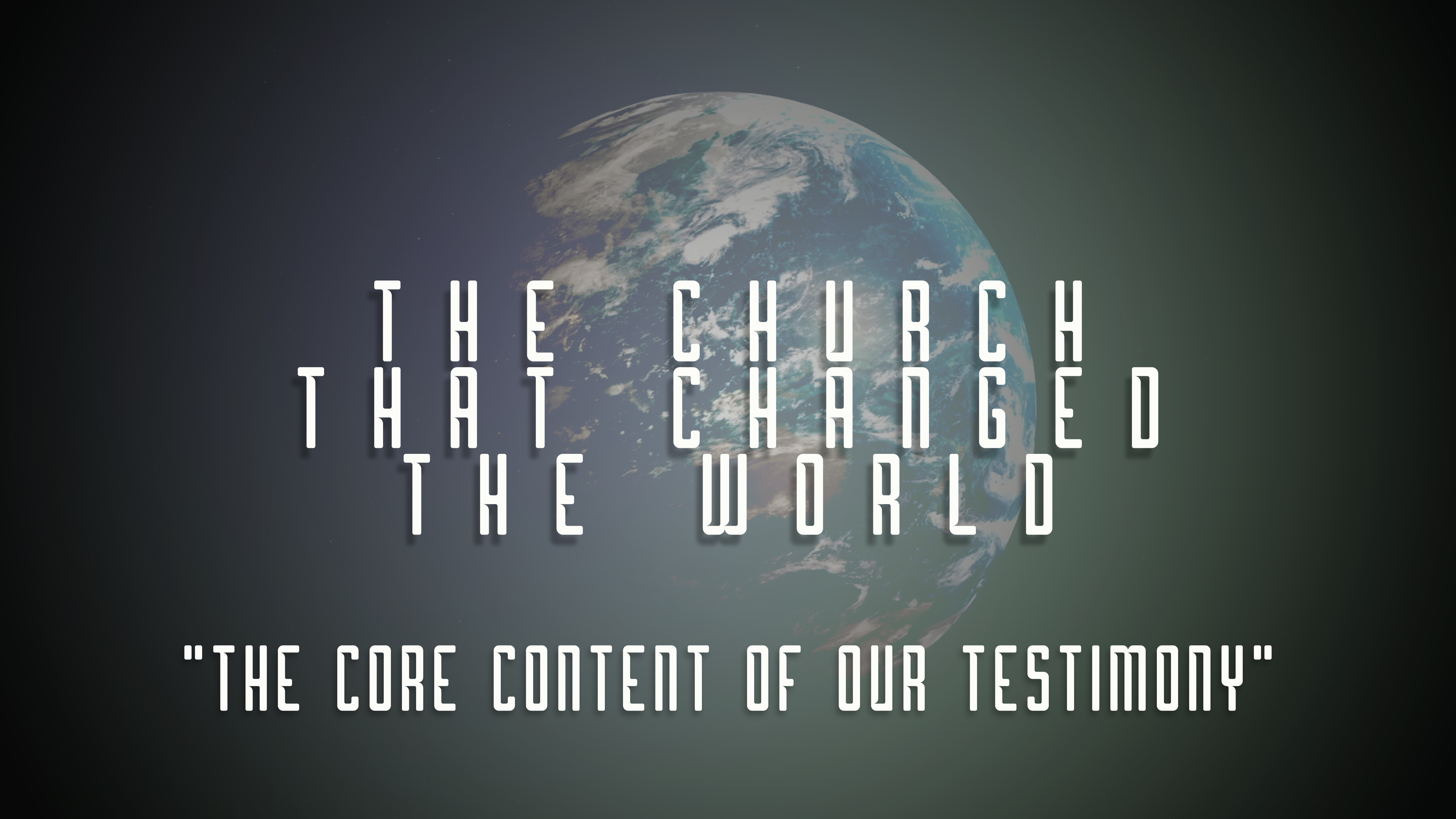 The Core Content of Our Testimony (Audio) episode artwork