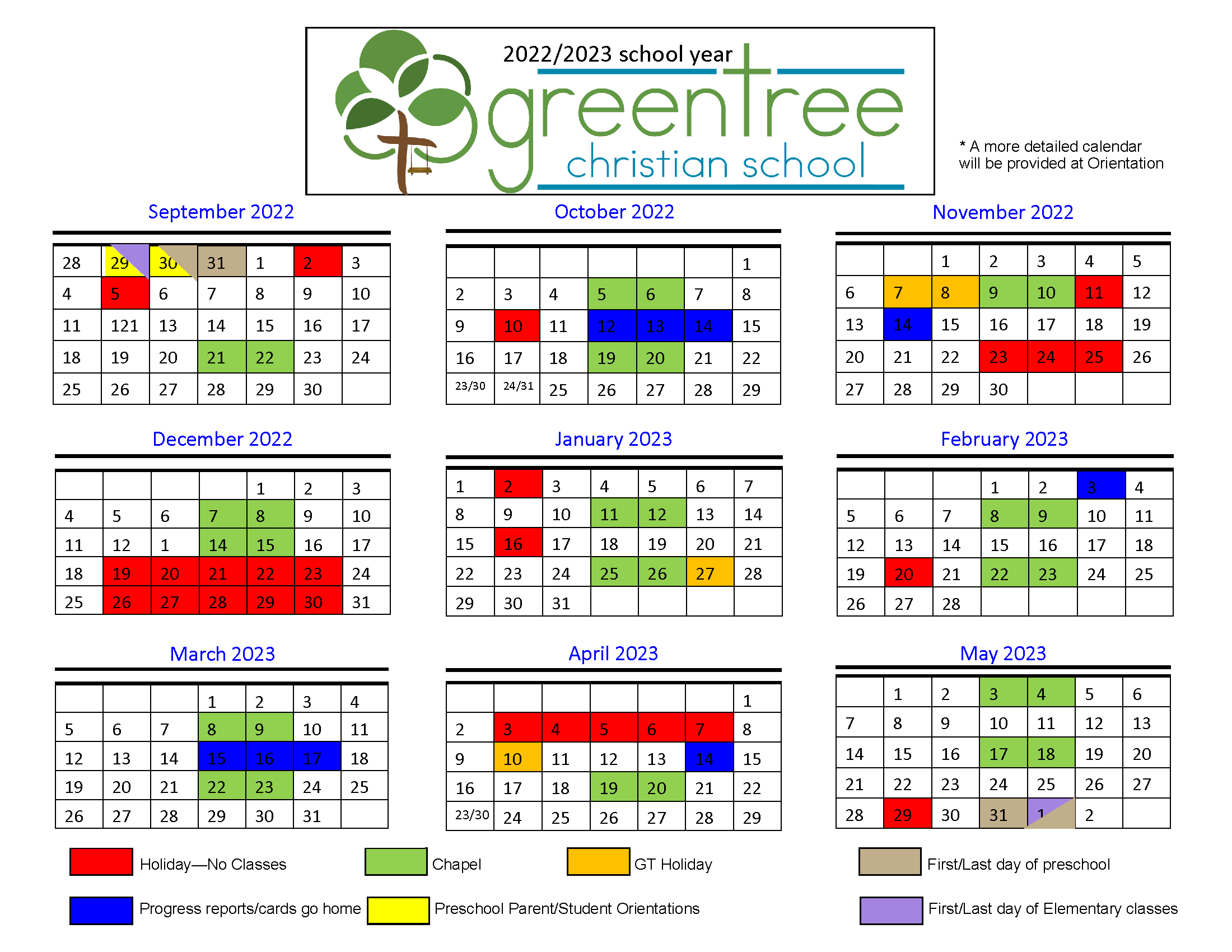 Greentree Calendar Christ Church 7600 Ox Road, Fairfax Station VA