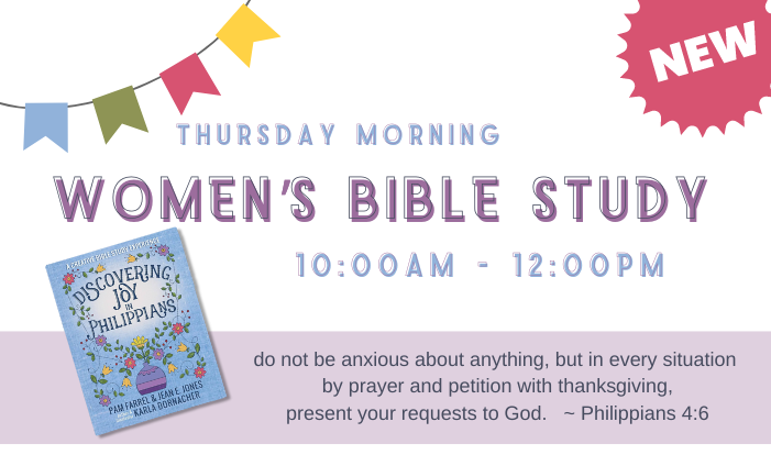 Women's Bible Study - Thursdays 10:00 AM