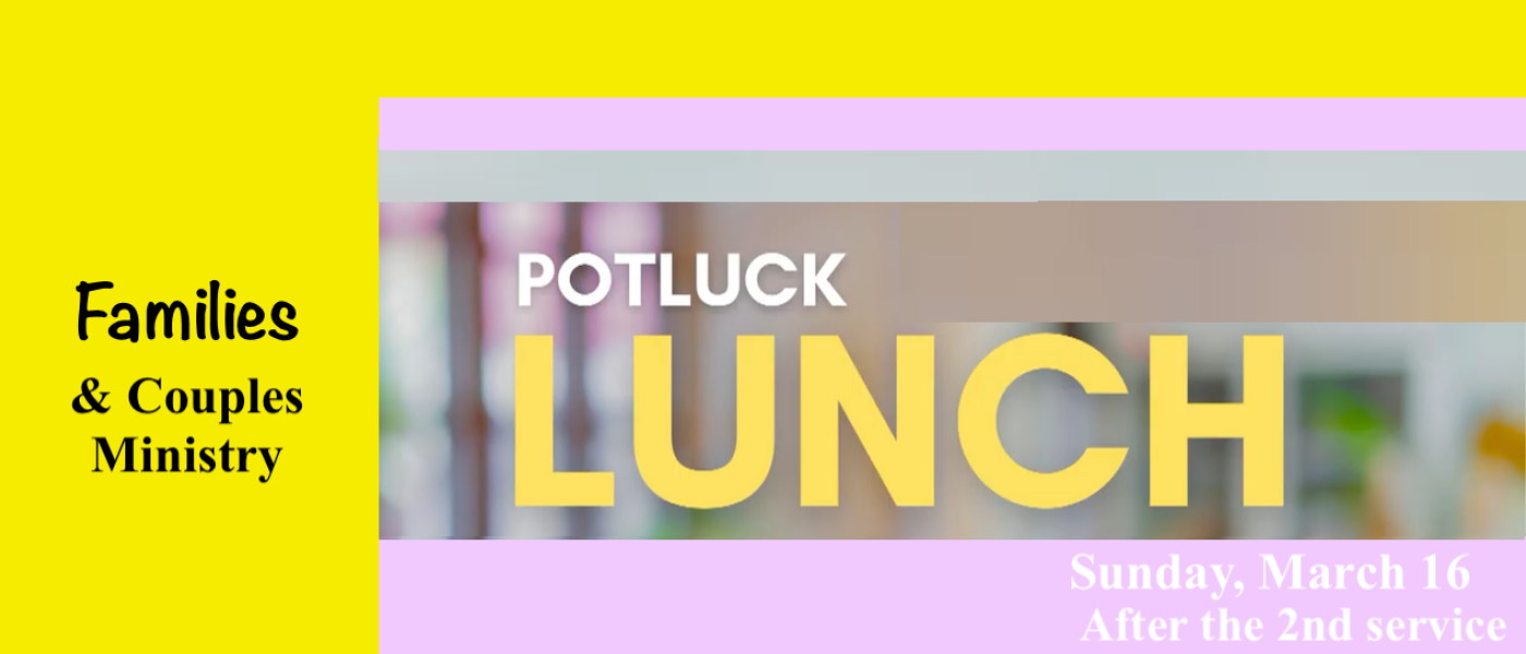 Families & Couples Potluck