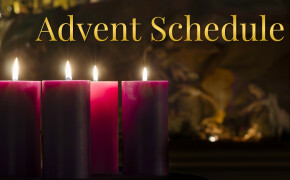 Advent & Christmas Schedule 2025