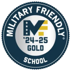 Military Friendly School 2024-2025 Gold Award