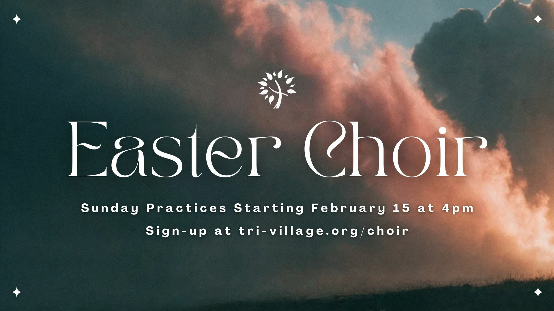 Easter Choir Practices Begin