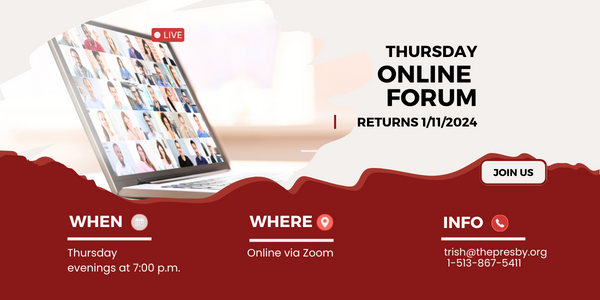 Thursday Online Forum 