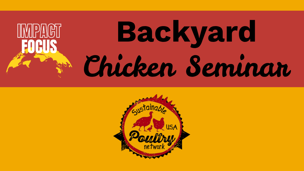 Backyard Chicken Seminar