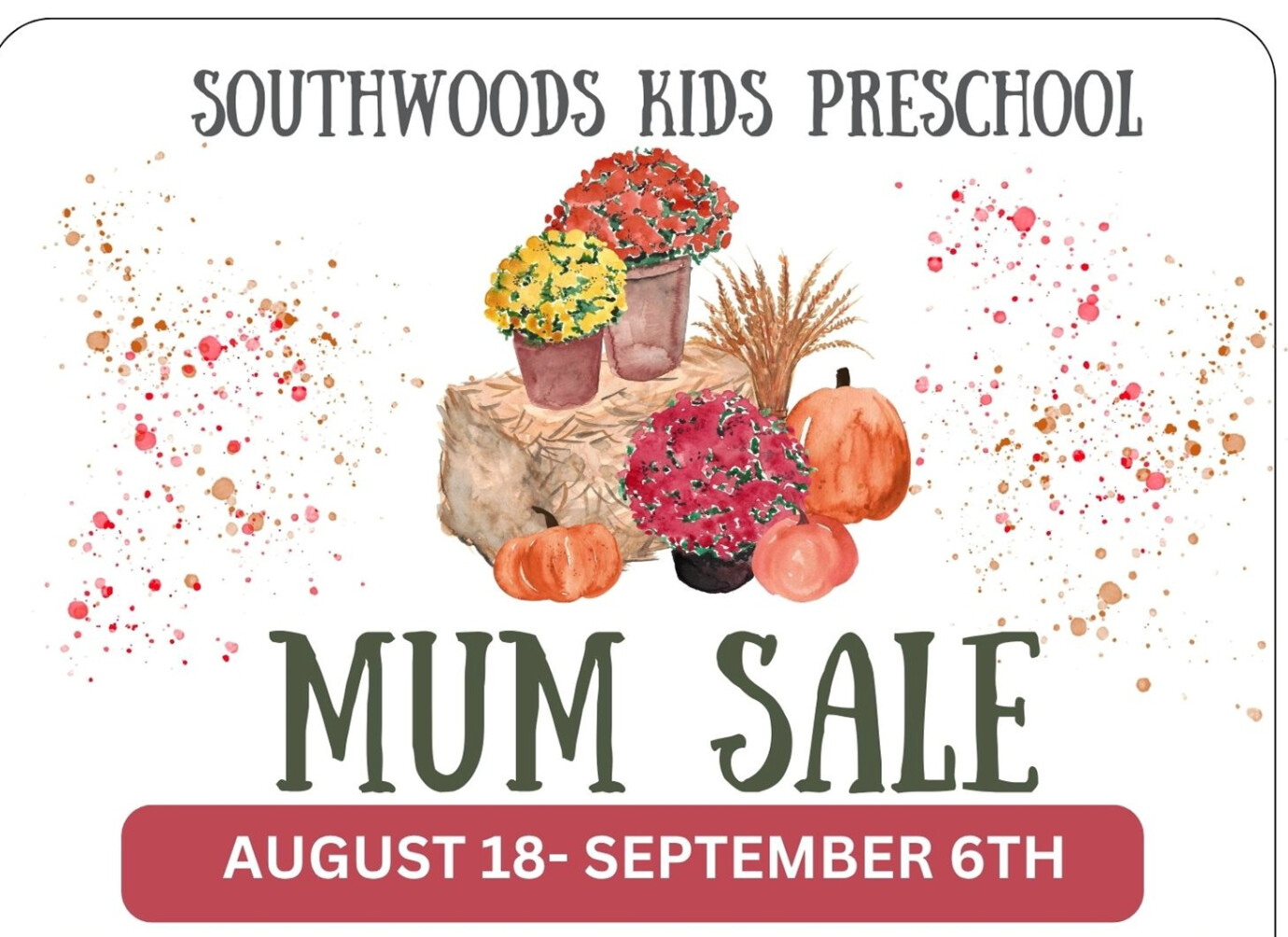 SouthWoods Kids Preschool Mum Sale