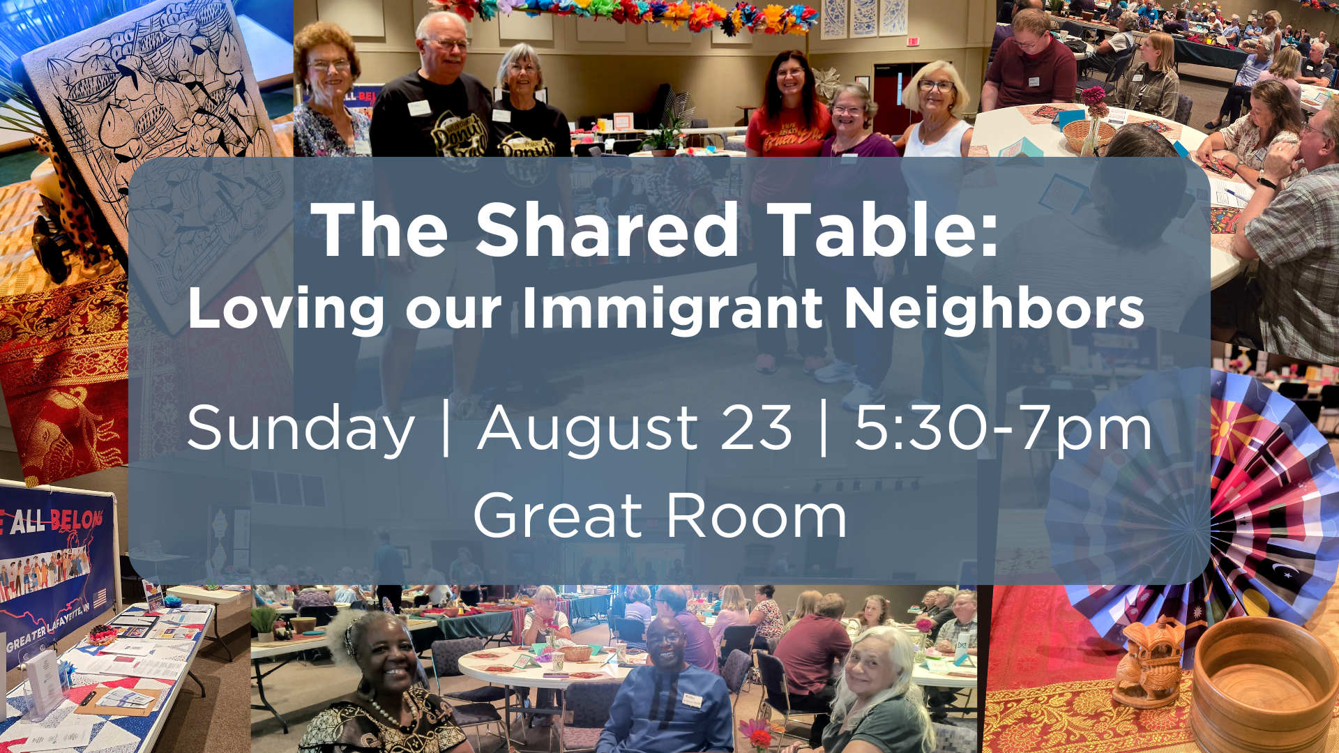 Image for The Shared Table: Loving our Immigrant Neighbors
