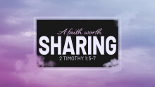 A Faith Worth Sharing (Audio Only)