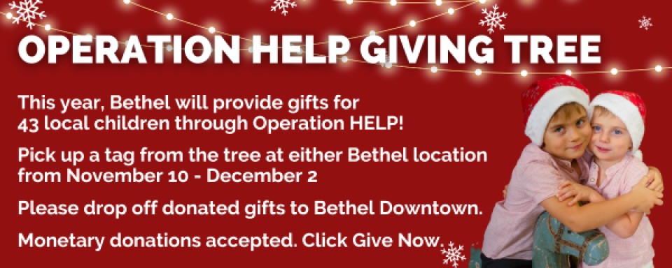 Operation Help Giving Tree