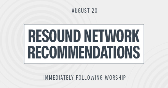 Resound Network Recommendations