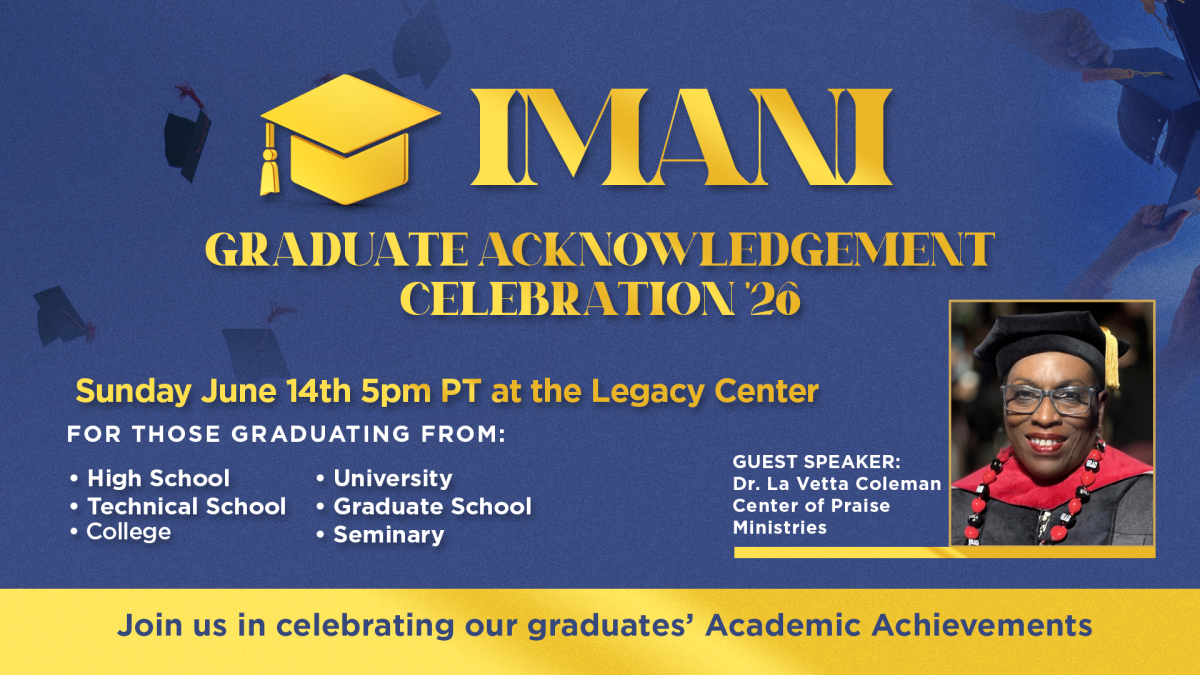 Imani Graduate Acknowledgement Celebration '26