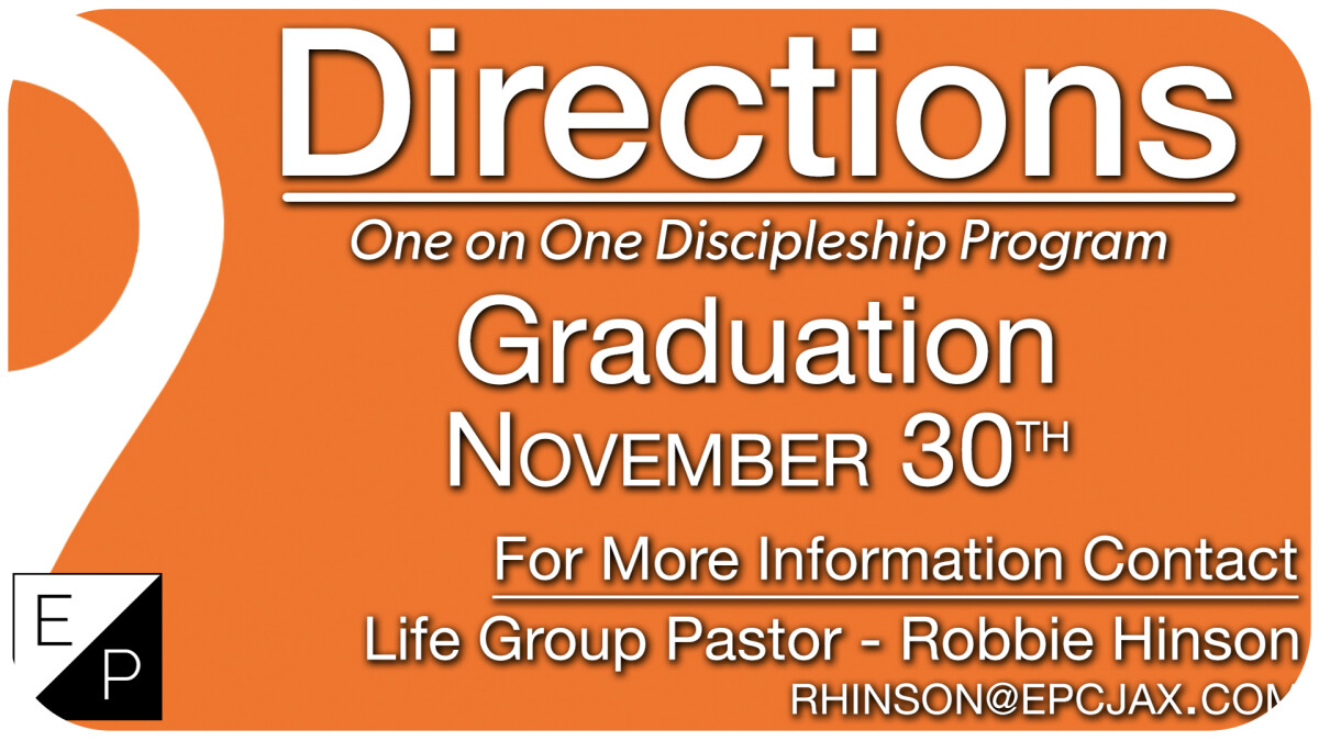 Directions Graduation