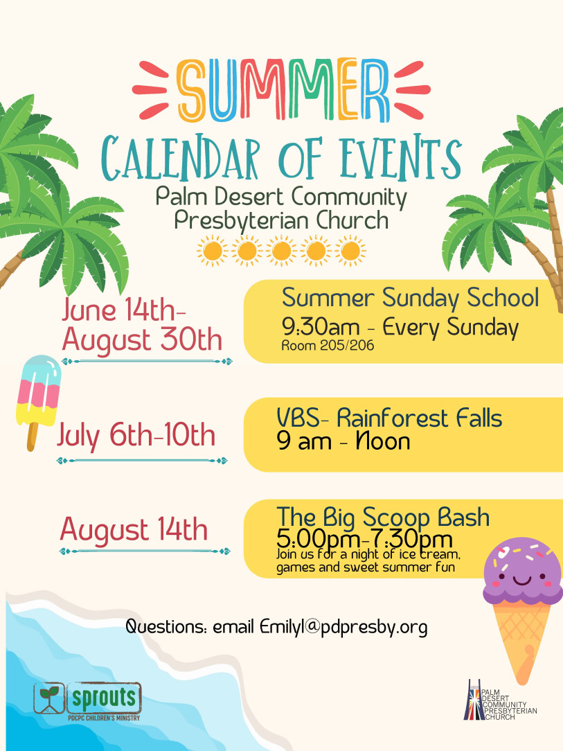 Summer 2026 Calendar