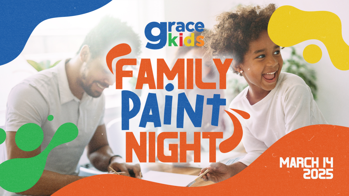 grace kids Family Paint Night 