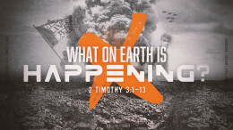 What on Earth is Happening? Session #1 \ November 12, 2023