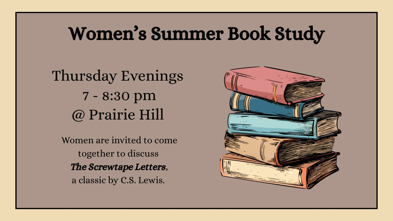 Women's Summer Book Study