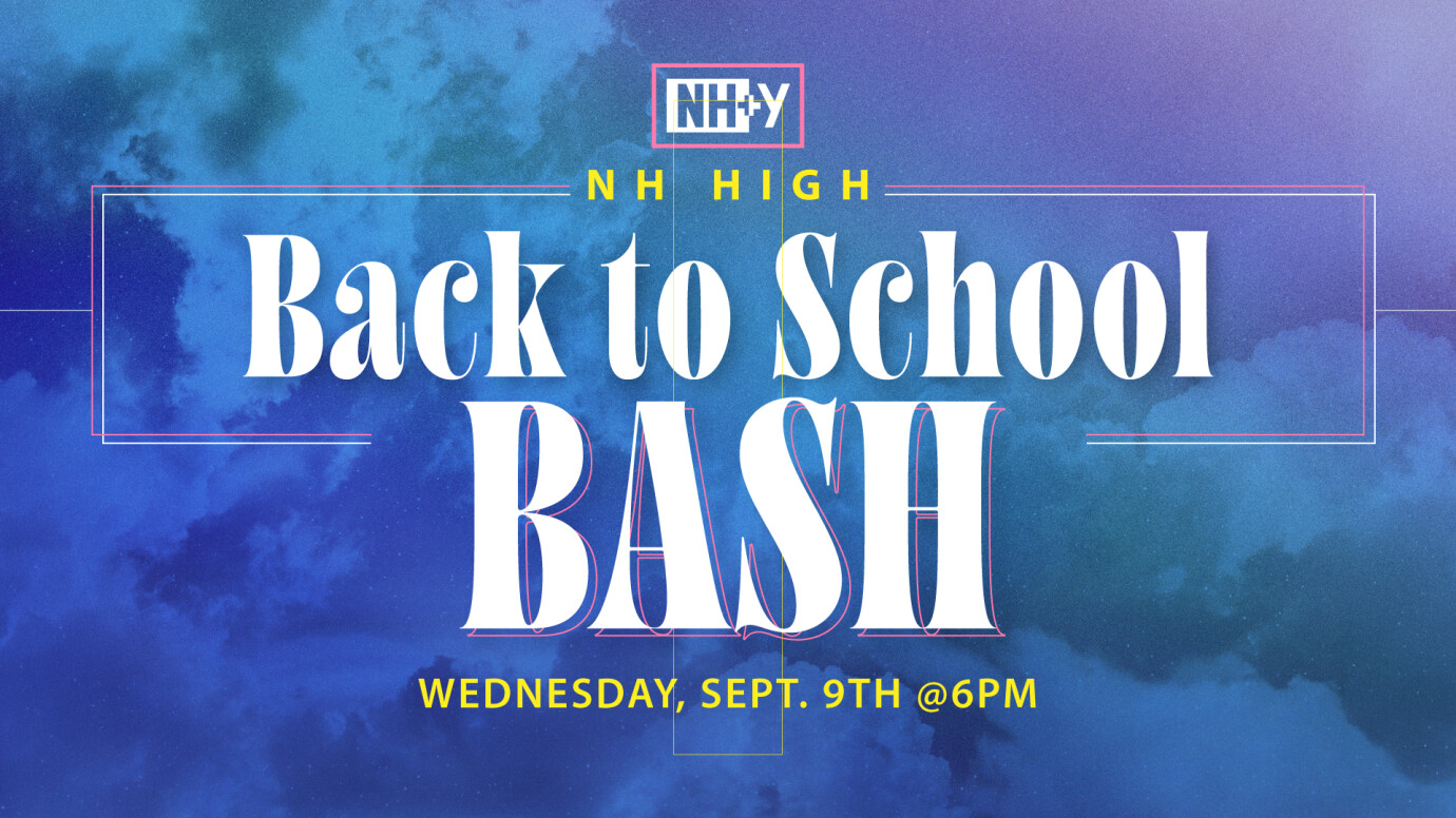 High School Ministry Back to School Bash