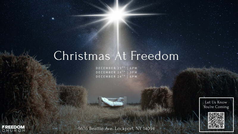 Candle-lighting Christmas Eve Service 12/23/25 6pm