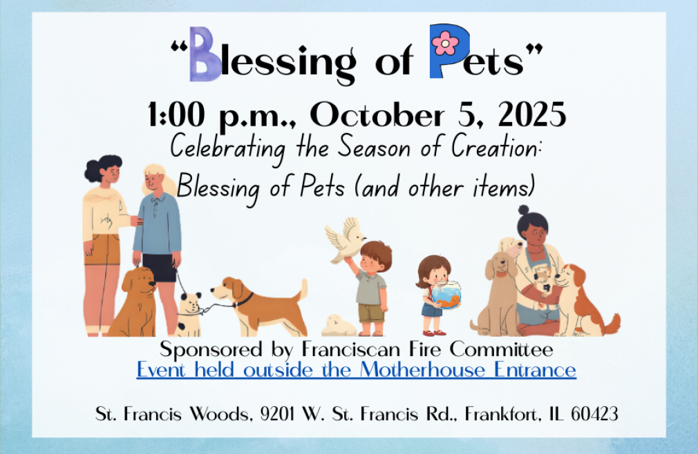 Blessing of Pets and Gifts of Creation
