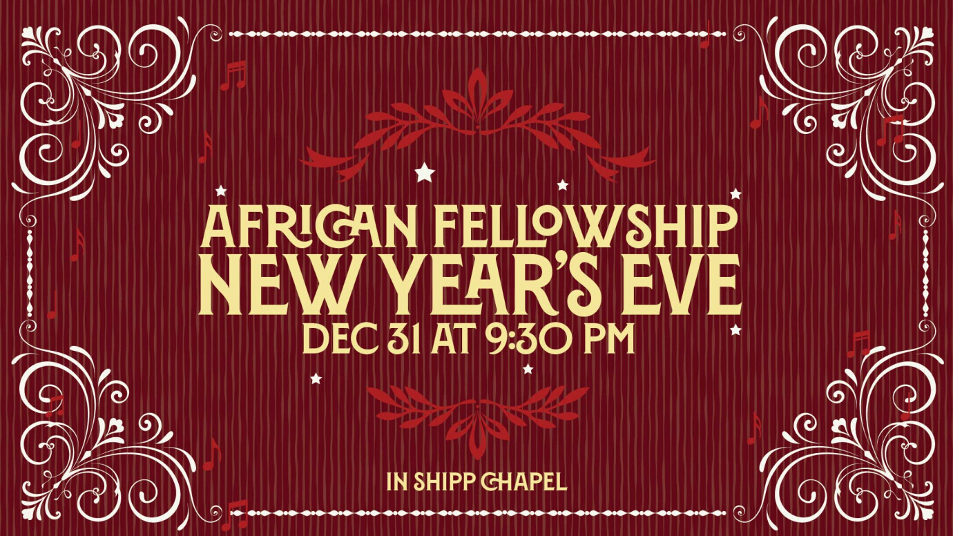 African Fellowship New Year's Eve