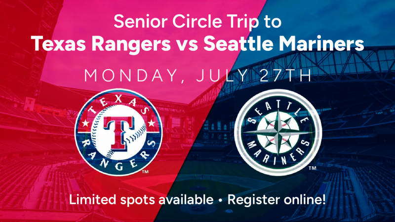 Senior Adults Texas Rangers Trip