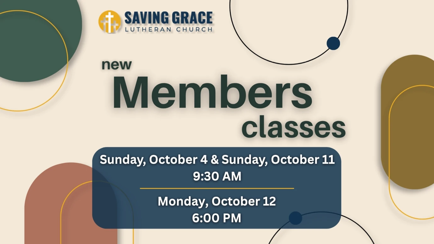 9:30am New Members Class