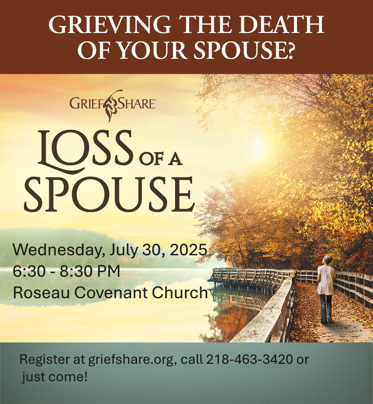 Grief Share: Loss of a Spouse Seminar