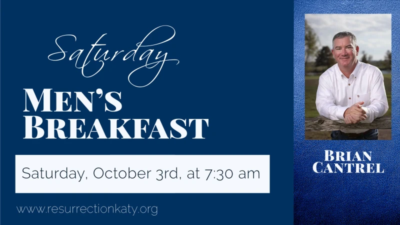 Men’s Breakfast – Fellowship, Food & Faith