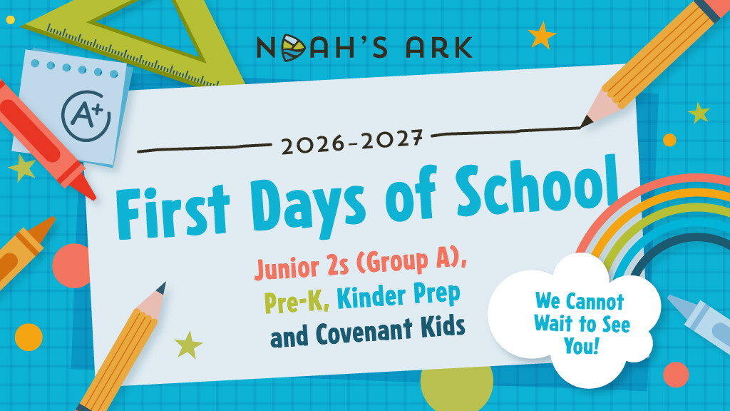 Noah's Ark First Days of School