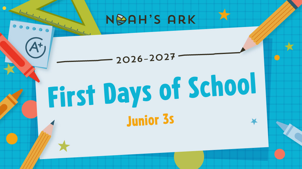 Noah's Ark First Days of School