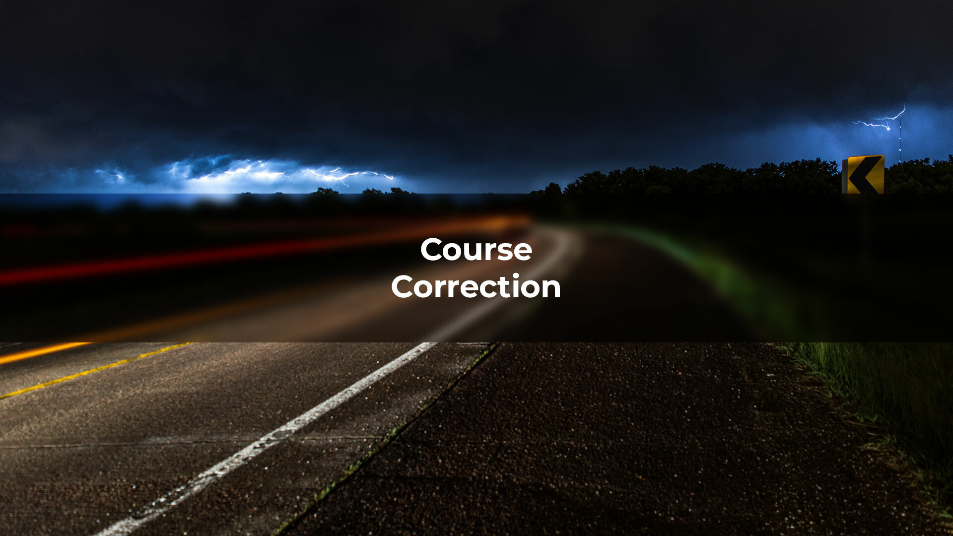 Blog Course Correction Blog Course Correction