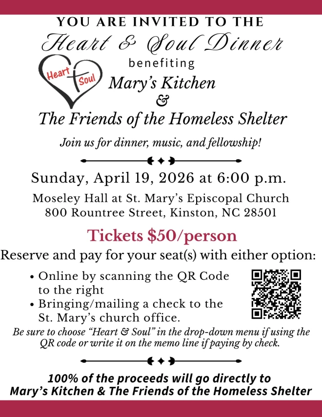 THE HEART AND SOUL DINNER