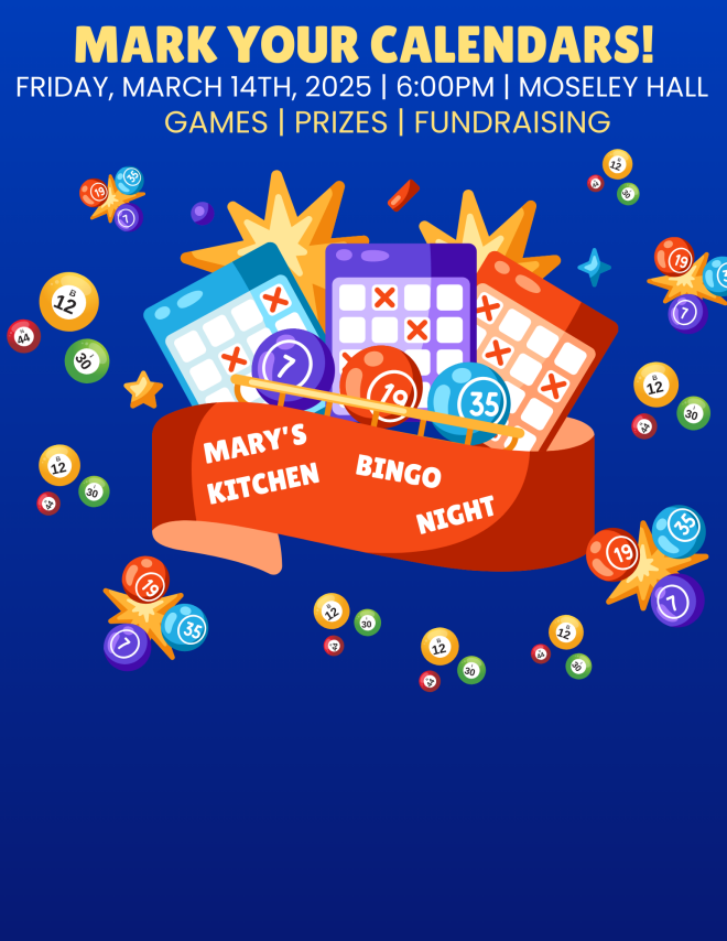 Mary's Kitchen Bingo Night Fundraiser