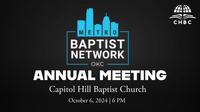 Metro Baptist Network Annual Meeting