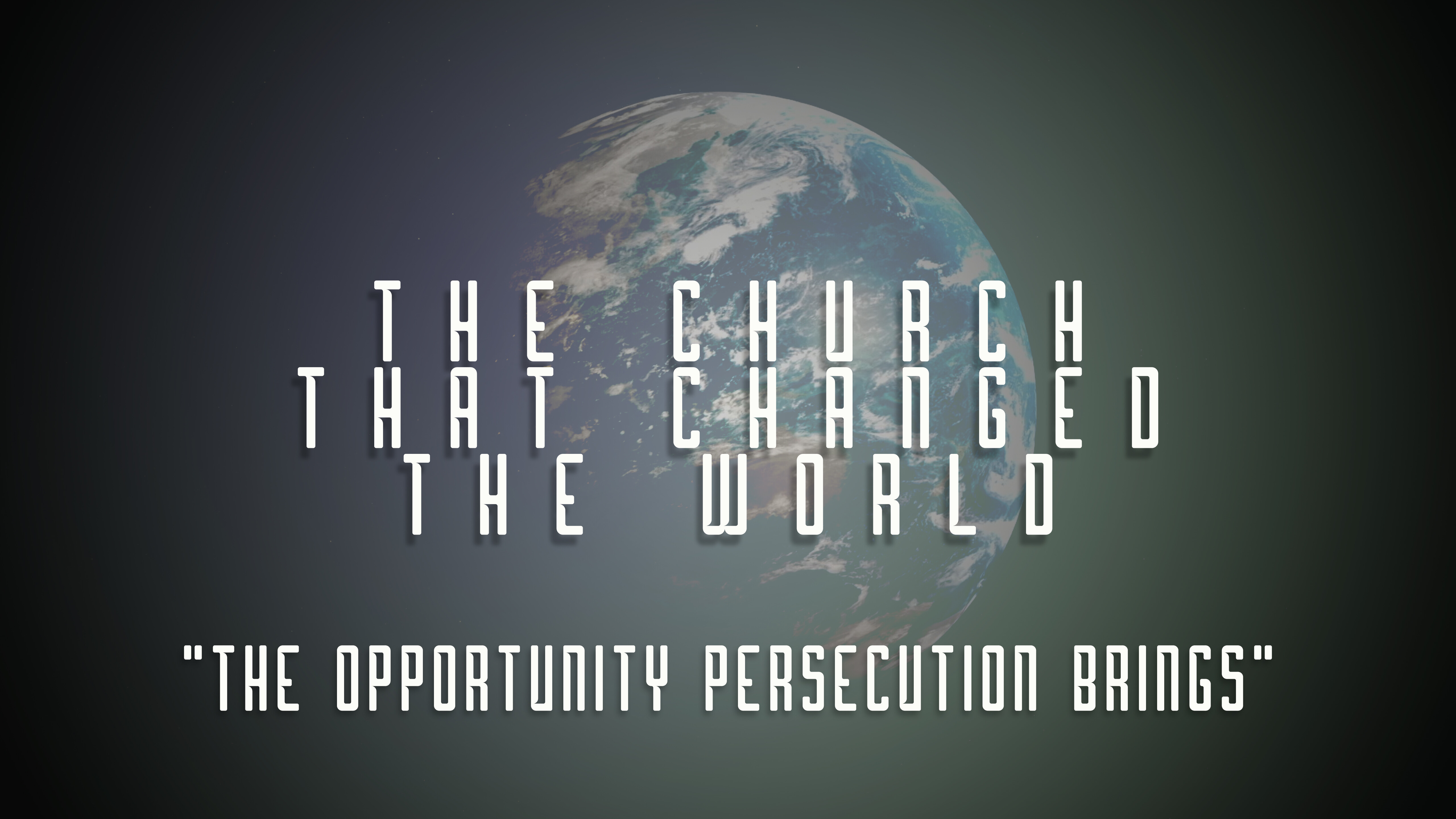 The Opportunity Persecution Brings (Audio) episode artwork