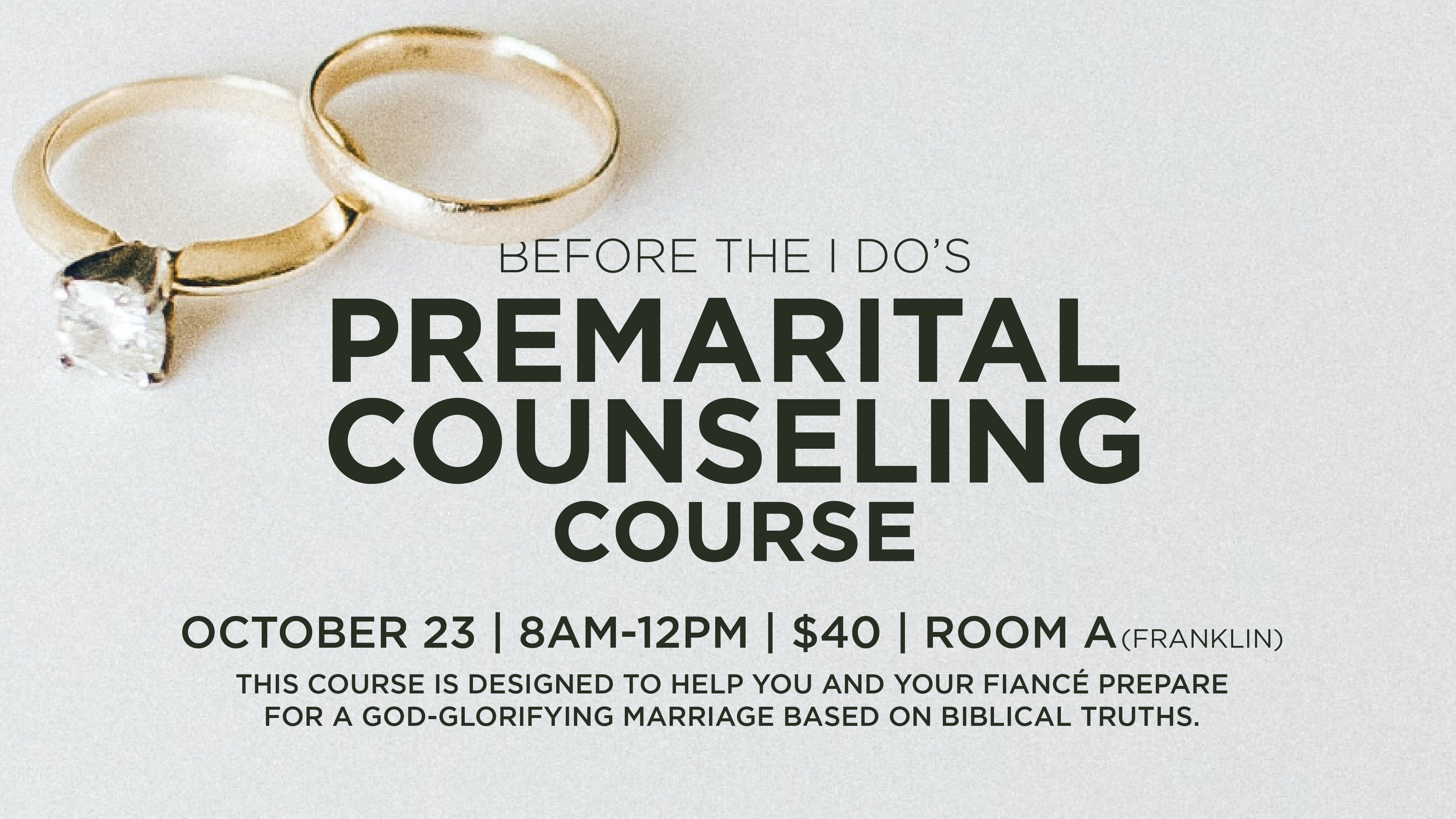 Premarital Counseling Course