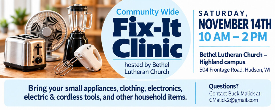 Community Wide Fix-It Clinic 