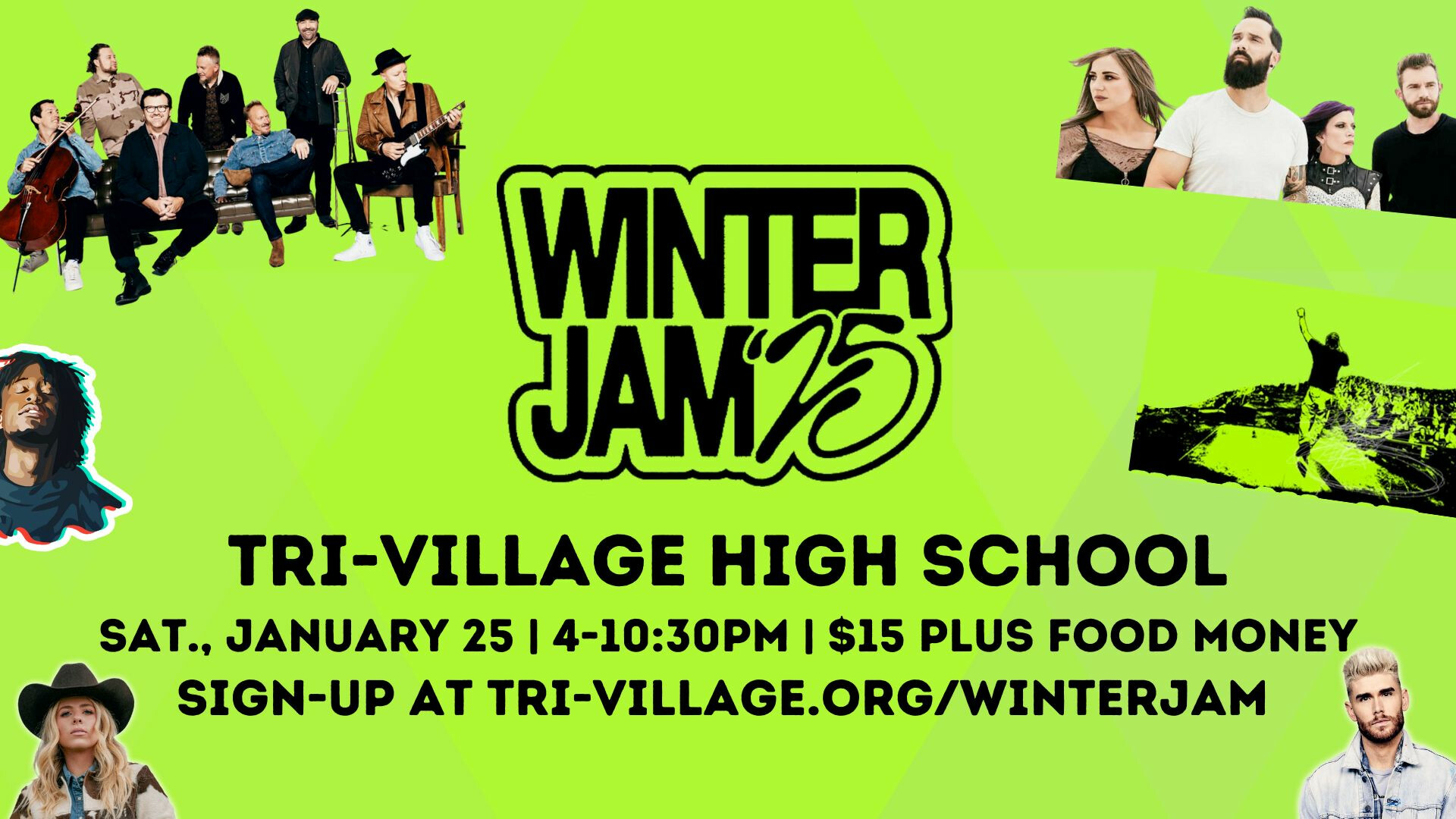 High School Winter Jam Registration Deadline