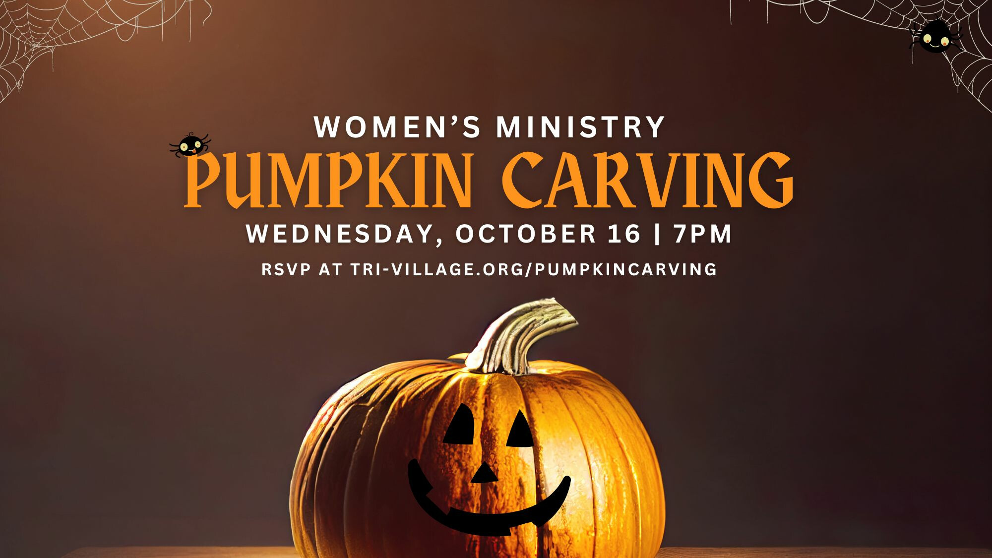 Women's Ministry Pumpkin Carving