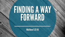 Finding A Way Forward
