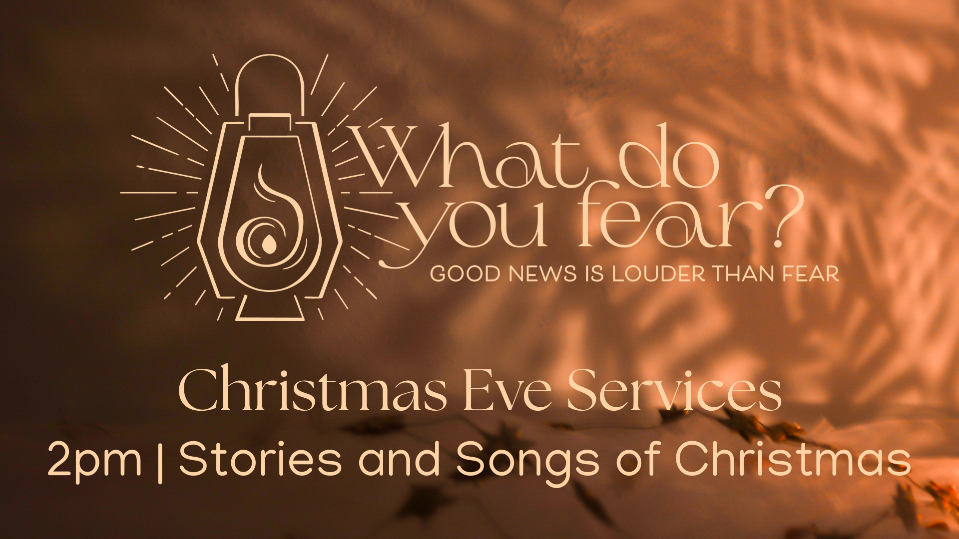 Image for Christmas Eve Candlelight Service - Stories and Songs of Christmas
