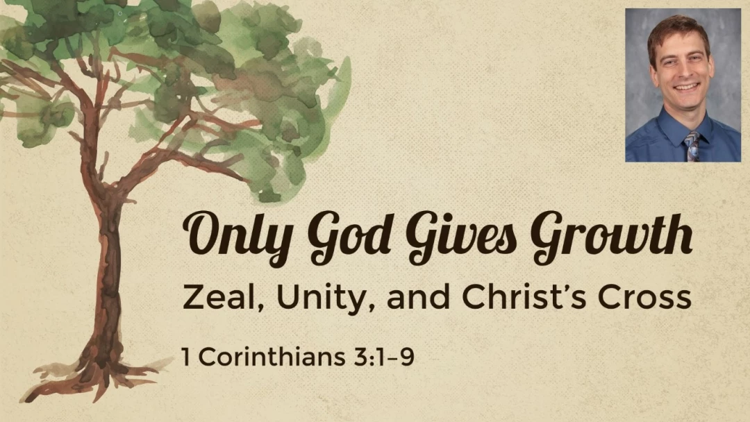 Only God Gives Growth