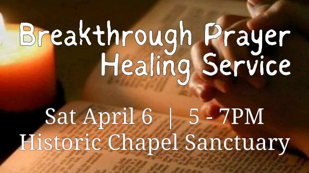 Breakthrough Prayer Healing Service